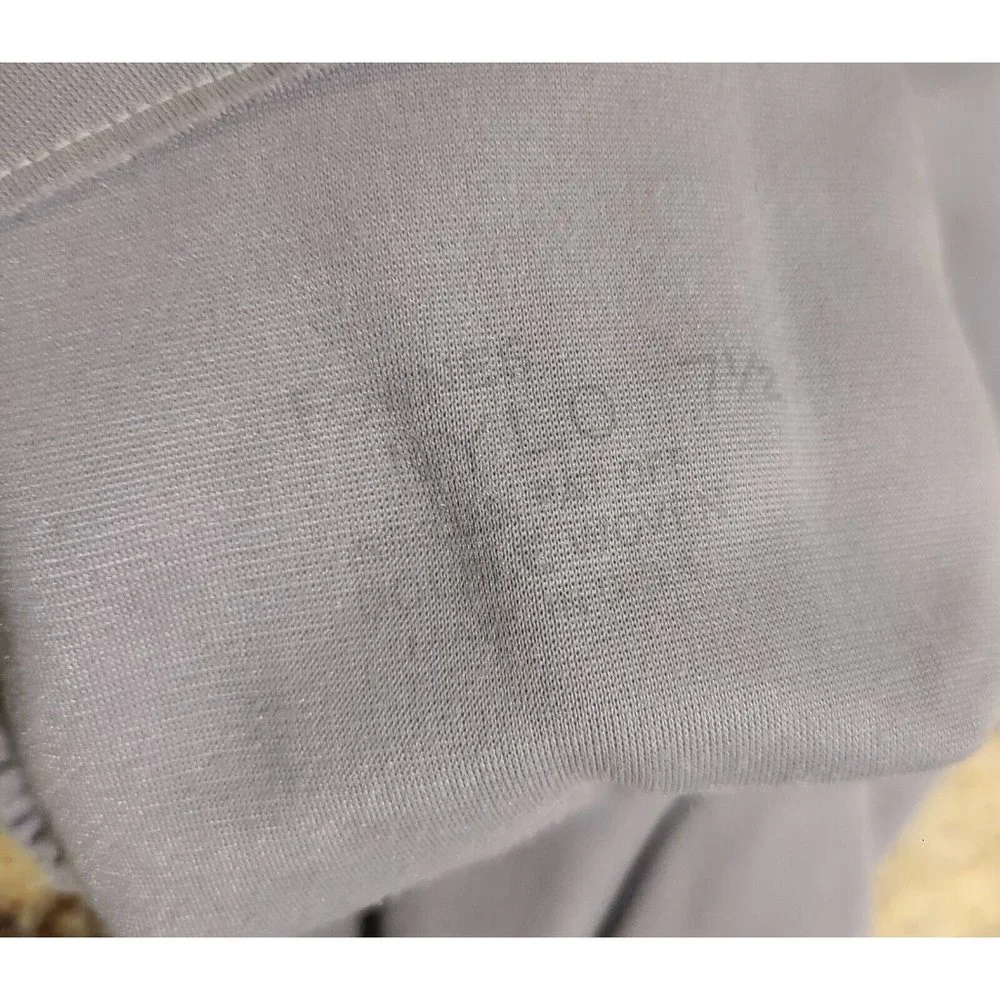 Vintage Size L XL Gray Nylon Stretch 12